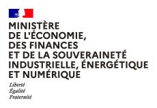 Logo du Ministère de l'Économie, des Finances et de la Souveraineté industrielle, énergétique et numérique